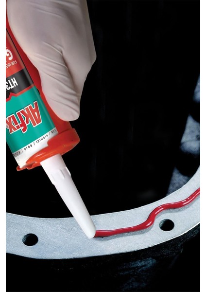 Yüksek Isı Silikonu Sıvı Conta 280ML Kırmızı HT300