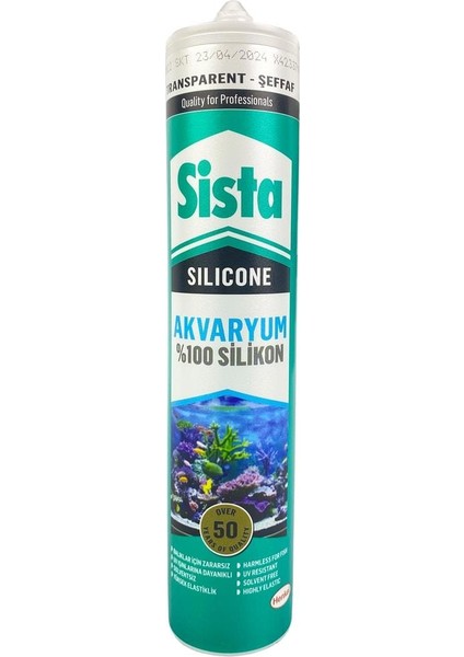 Akvaryum Silikon Şeffaf