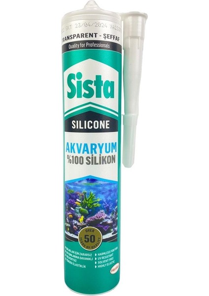 Akvaryum Silikon Şeffaf
