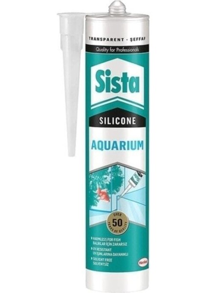 Akvaryum Silikon Şeffaf