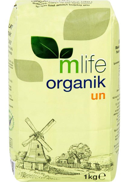 Organik Buğday Unu 1 kg