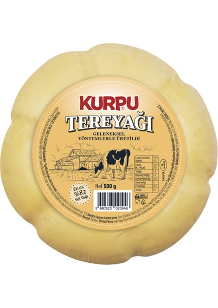 Geleneksel Tereyağ 500 G