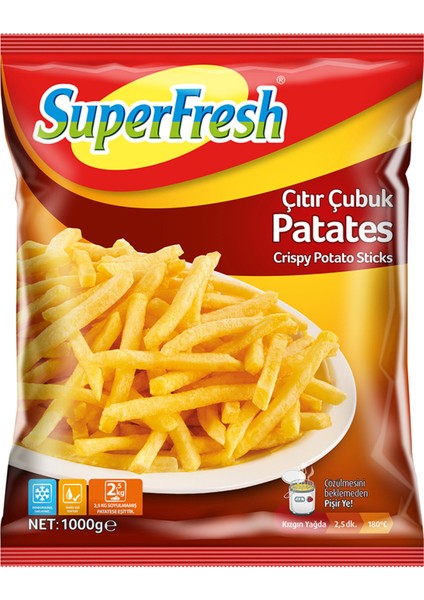 Çıtır Çubuk Patates 1000 G