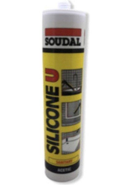 Şeffaf Silikon Soudal Şeffaf