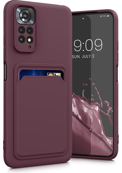 Xiaomi Redmi Note 12 Pro 4g Uyumlu Kılıf Kamera Korumalı Kartvizitli Cüzdan Tarz Ultra Ince Silikon Kapak