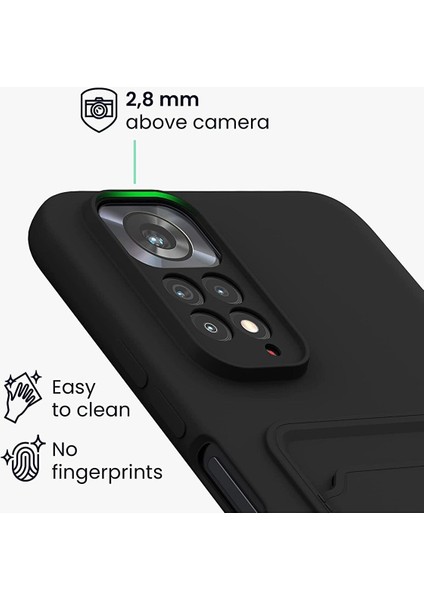 Xiaomi Redmi Note 12 Pro 4g Uyumlu Kılıf Kamera Korumalı Kartvizitli Cüzdan Tarz Ultra Ince Silikon Kapak fiyatları