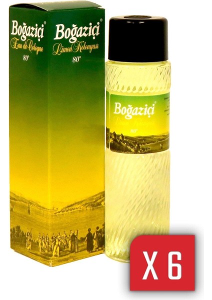 Limon Kolonyası 200 ml 6'li