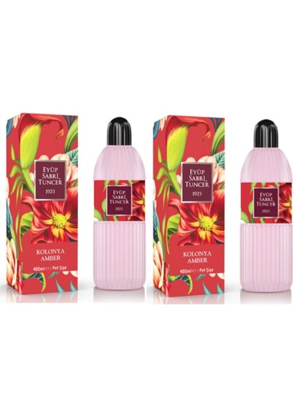 Amber Kolonyası 400 ml Pet Şişe 2 Adet