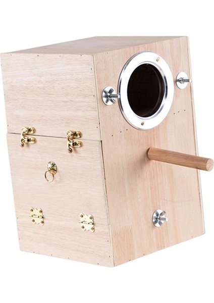Parrot Besleme Kutusu Parakakeet Kuş Evi Kackato Için Ahşap Kafes Asma (Yurt Dışından) fiyatları
