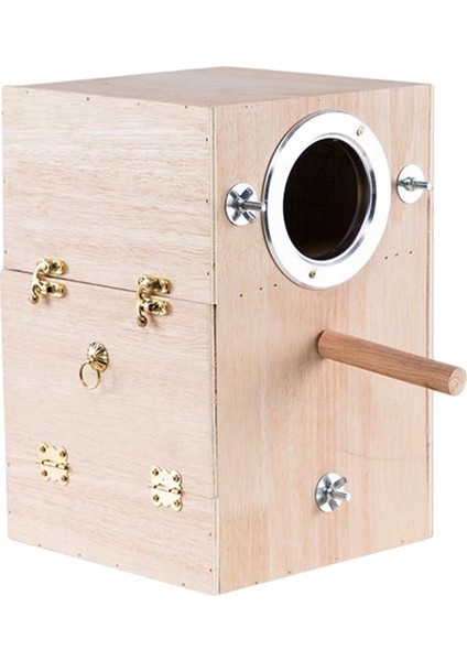 Parrot Besleme Kutusu Parakakeet Kuş Evi Kackato Için Ahşap Kafes Asma (Yurt Dışından) fırsatları