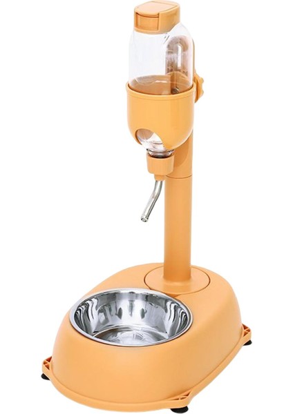 Portatif Evcil Hayvan Otomatik Su Içen Su Şişesi Içme Çeşme Köpek Kase Turuncu (Yurt Dışından) indirimleri