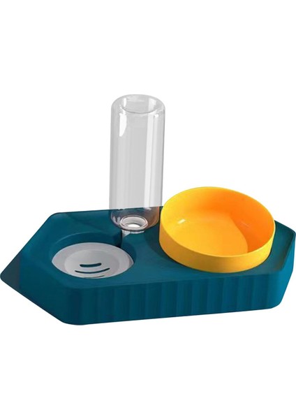 Nokta Kaseleri Islak Ve Kuru Gıda Kaseleri Set Çıkarılabilir Evcil Hayvan Ve Sucu Çift Mavi (Yurt Dışından) fiyatları