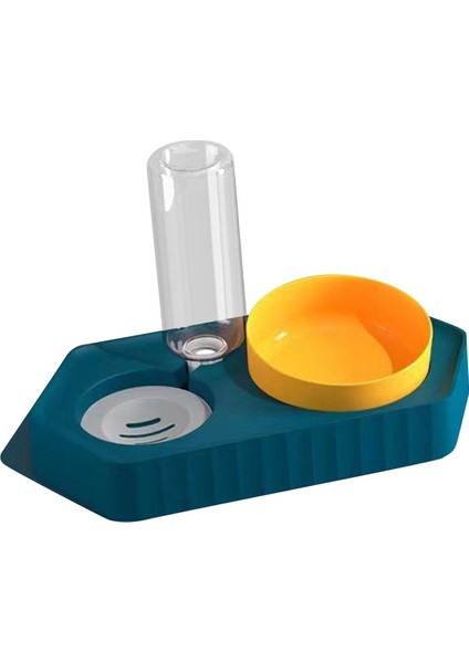 Nokta Kaseleri Islak Ve Kuru Gıda Kaseleri Set Çıkarılabilir Evcil Hayvan Ve Sucu Çift Mavi (Yurt Dışından) fırsatları