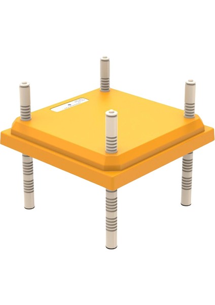 Bebek Tavuk Isınma Tabağı Civciv Sıcak Kuluçka Sarı 25X25 cm (Yurt Dışından)