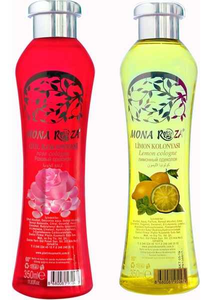 Efsane Kolonyalar Seti 2'lü Set 3 (350 ml -2 Adet)
