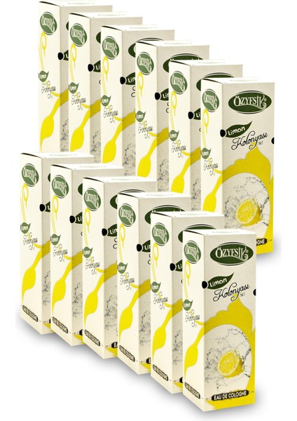 Limon Kolonyası 80°c 200 MLX12 Adet Özyeşil modelleri