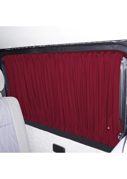 Volkswagen Crafter 1.nesil Uzun Şase 2006-2016 Uyumlu Bordo Raylı Oto Perde Takımı fırsatları