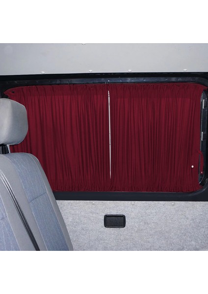 Renault Trafic 2015+ Uyumlu Bordo Raylı Oto Perde Takımı modelleri