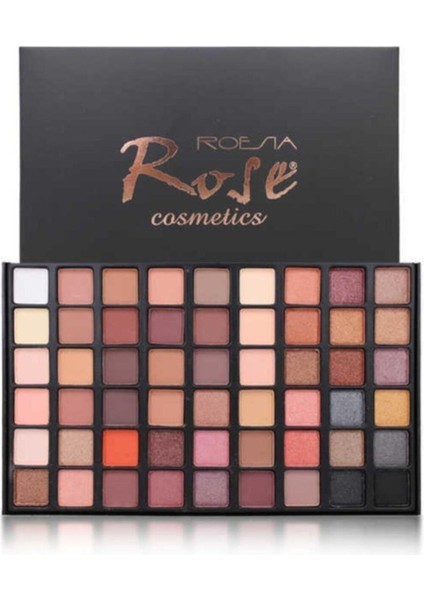 Roesıa Rose Cosmetics 54 Gözlü Far Paleti