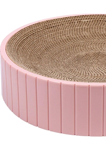 Yuvarlak Kedi Çizicisi Kapalı Kedi Yatak Aktif Merkez Uyuyan Pembe (Yurt Dışından)