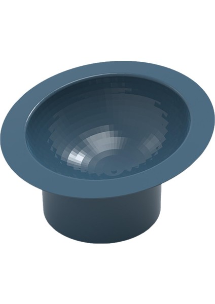 Kapalı Kediler Için Yükseltilmiş Kedi Kase Evcil Hayvan Gıda Besleyici Su Kasesi Mavi (Yurt Dışından)