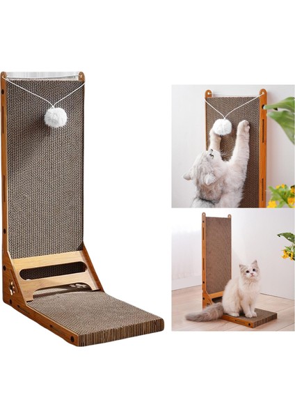 Dikey Kedi Çizicisi Kalınlaşmış Salon Yatağı, Kedi Yavrusu Kapalı Kediler Için Top (Yurt Dışından) modelleri