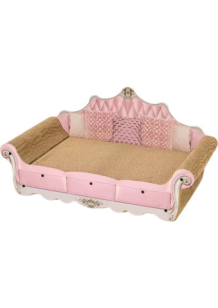 Cat Scratcher Pad Mobilya Koruyucu Pet Malzemeleri Oluklu Tahta Lounger Pembe (Yurt Dışından) modelleri