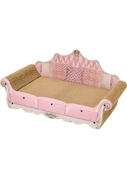 Cat Scratcher Pad Mobilya Koruyucu Pet Malzemeleri Oluklu Tahta Lounger Pembe (Yurt Dışından) indirimleri