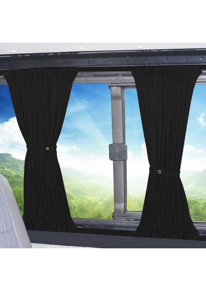 Citroen Berlingo 1.nesil 1996-2009 Uyumlu Siyah Raylı Oto Perde Takımı modelleri