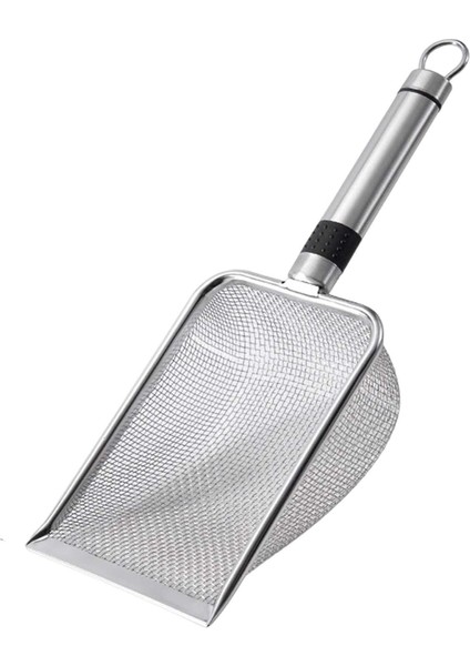 Pet Sifter Kedi Kamısı Substrat Kedi Kum Tuvalet Metal Kolu Çöpü Er 3.8mmx3.8mm (Yurt Dışından) fiyatları