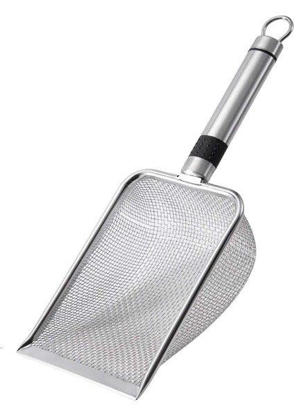 Pet Sifter Kedi Kamısı Substrat Kedi Kum Tuvalet Metal Kolu Çöpü Er 3.8mmx3.8mm (Yurt Dışından) indirimleri