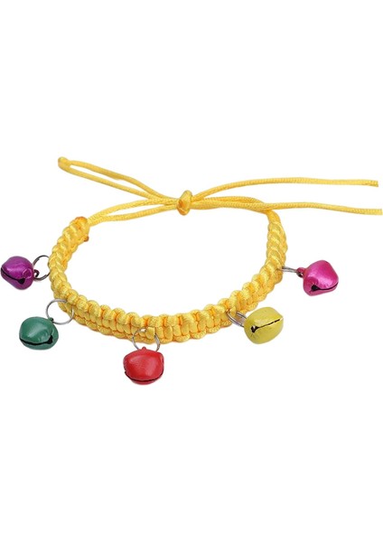 Pet Yakası Çanlar Ayarlanabilir Köpek Kedi Boyun Kayışı Sarı (Yurt Dışından) fırsatları