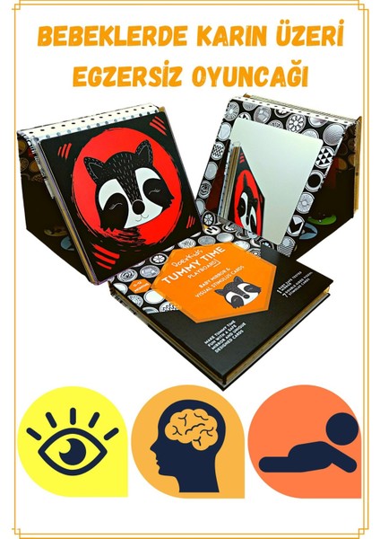 Bebek Aynası ve Bebeğimin Ilk Zeka Kartları Tummy Time