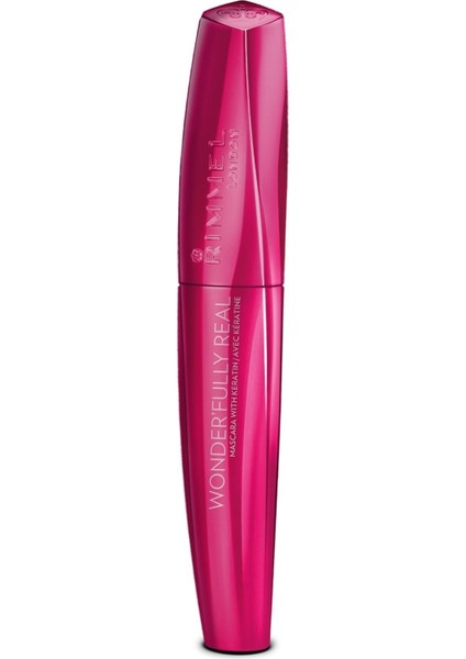 Wonder'fully Real Maskara With Keratin 001 Black