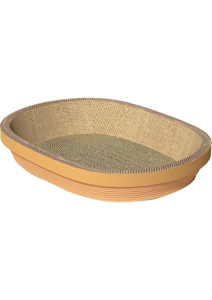 Kedi Çizik Karton Kedi Çizik Ped Kalıcı Kağıt Dayanıklı Kedi Şezlong Kahverengi Kenar (Yurt Dışından) fiyatları