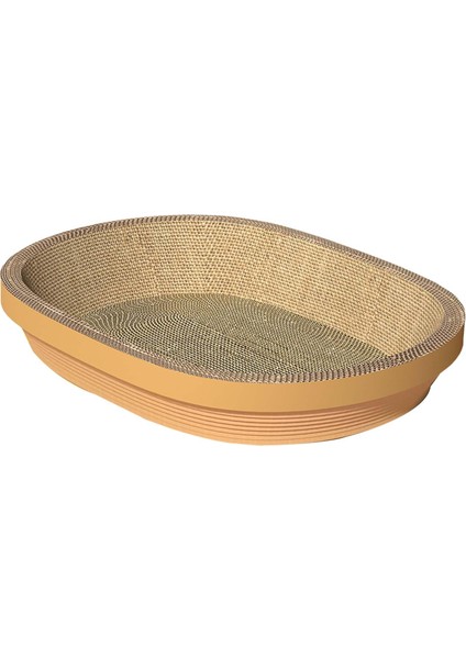 Kedi Çizik Karton Kedi Çizik Ped Kalıcı Kağıt Dayanıklı Kedi Şezlong Kahverengi Kenar (Yurt Dışından) modelleri