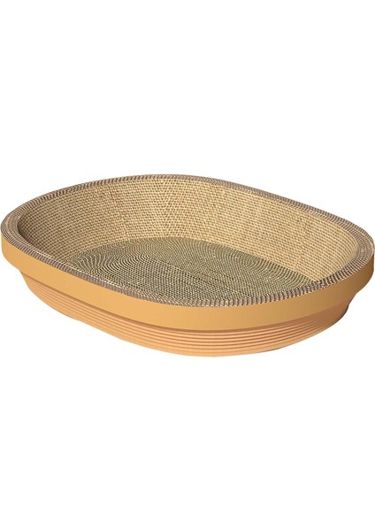 Kedi Çizik Karton Kedi Çizik Ped Kalıcı Kağıt Dayanıklı Kedi Şezlong Kahverengi Kenar (Yurt Dışından) fırsatları