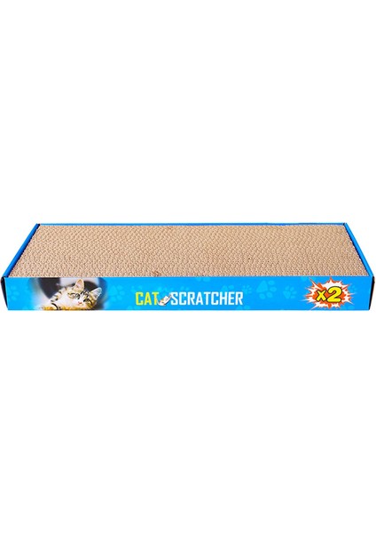 Yavru Kedi Yavrusu Için Kutu Geri Dönüşümü Oluklu Kedi Çizicisi ile Kedi Çizicisi (Yurt Dışından)