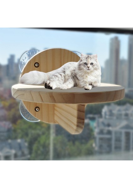 Kedi Tırmanma Raf Kedi Yüzen Raf Hafif Kazanmaya Dayanıklı Koltuk Ahşap Eşleme Bardağı (Yurt Dışından)