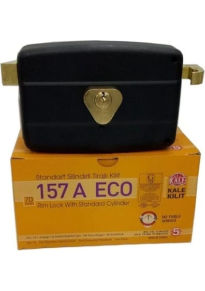 Kale 157A Eco Tirajlı Kilit Demir Kapı Kilit Karşılıksız