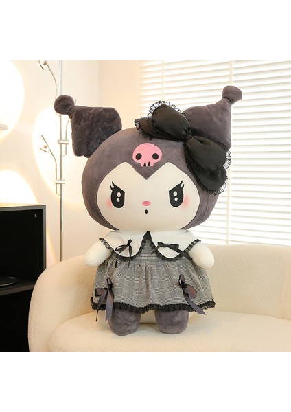 Sanrio Dark Kuromi Serisi Peluş Oyuncak 40CM (Yurt Dışından)