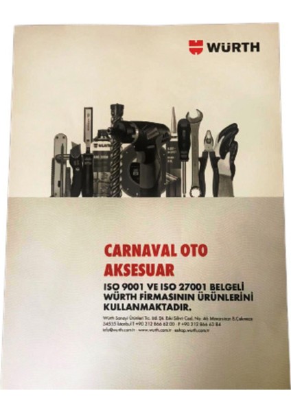 Würth Yeni Nesil Enjektör Temizleyici Dizel Performans Iyileştirici 300ML 3 Adet fiyatları