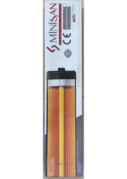 SR2600 2600W Infrared Isıtıcı Aparatli.