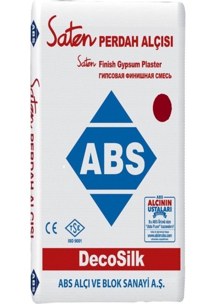 Saten Alçı Perdah Alçısı Tadilat Tamir Alçısı 1 kg