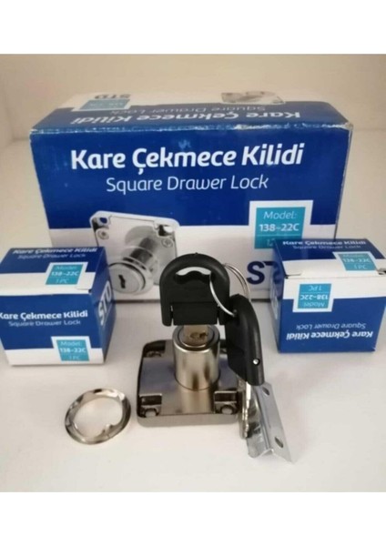 Kare Cekmece Kilidi 12 Adet