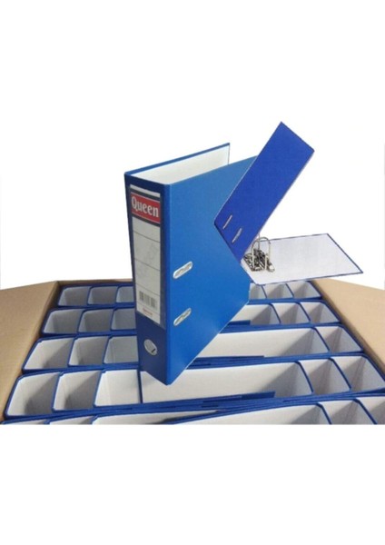 Queenklasör Queen Klasör Geniş Çakmalı Mavi 15 Li Paket Ekonomik fiyatları