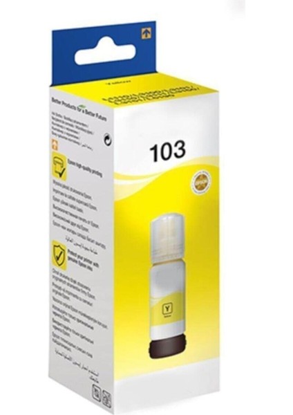 Dünyası Epson 103 Sarı Mürekkep