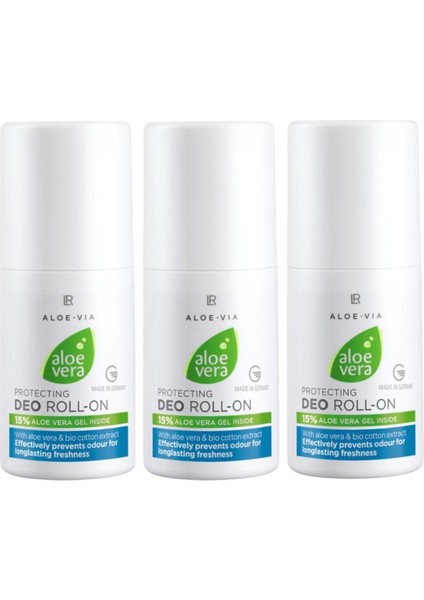 Aloe Vıa Aloe Vera Deo Roll-On 50 Ml. 3`lü Set 20643-301_3