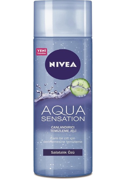 Aqua Sensation Face Canlandırıcı & Yüz Bakım Temizleme Jeli 200ML