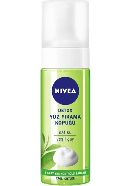 Süper Detox Yağlı Ciltler Için Yüz Yıkama Köpüğü Yağlı Ciltler 150ML Yüz Temizleme fiyatları